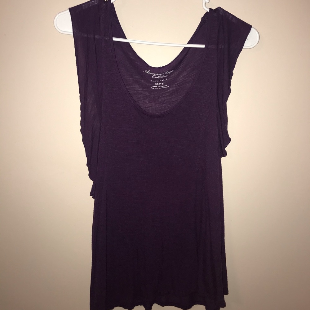Purple American Eagle Top